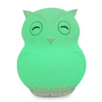Duski LED Owl Silicone Rechargeable Night Light Bluetooth Speaker Duski LED Owl Silicone Rechargeable Night Light Bluetooth Speaker 