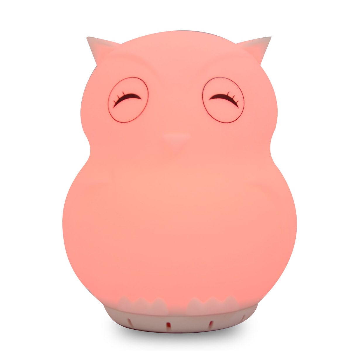 Duski LED Owl Silicone Rechargeable Night Light Bluetooth Speaker Duski LED Owl Silicone Rechargeable Night Light Bluetooth Speaker 