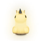Duski LED Silver Unicorn Silicone Rechargeable Night Light Bluetooth Speaker Duski LED Silver Unicorn Silicone Rechargeable Night Light Bluetooth Speaker 