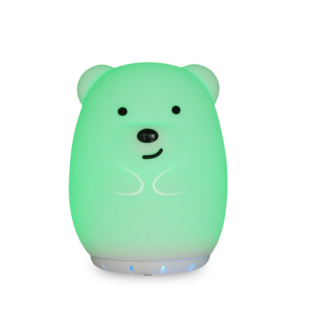 Duski LED Bear Silicone Rechargeable Night Light Bluetooth Speaker Duski LED Bear Silicone Rechargeable Night Light Bluetooth Speaker 