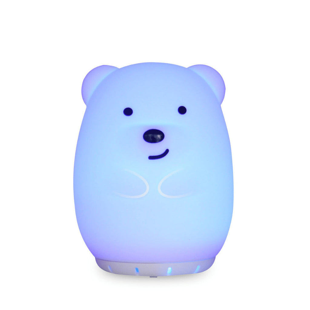 Duski LED Bear Silicone Rechargeable Night Light Bluetooth Speaker Duski LED Bear Silicone Rechargeable Night Light Bluetooth Speaker 