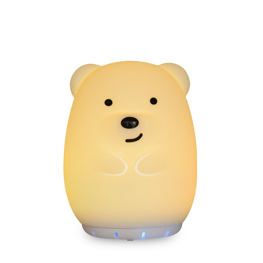 Duski LED Bear Silicone Rechargeable Night Light Bluetooth Speaker Duski LED Bear Silicone Rechargeable Night Light Bluetooth Speaker 