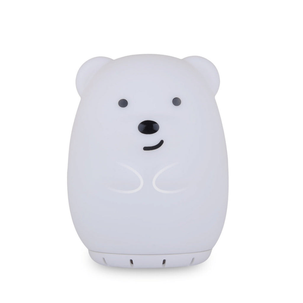 Duski LED Bear Silicone Rechargeable Night Light Bluetooth Speaker Duski LED Bear Silicone Rechargeable Night Light Bluetooth Speaker 