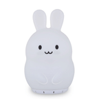 Duski LED Bunny Silicone Rechargeable Night Light Bluetooth Speaker Duski LED Bunny Silicone Rechargeable Night Light Bluetooth Speaker 