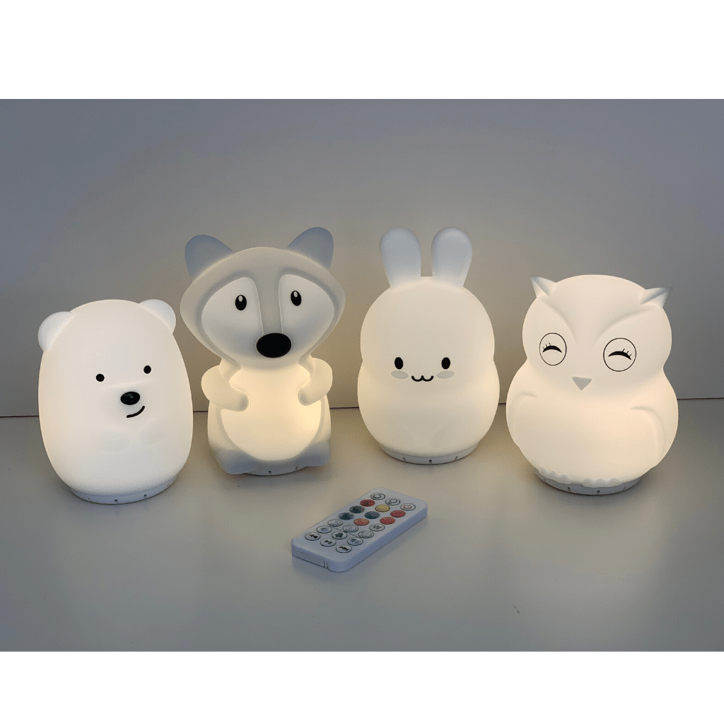 Duski LED Bunny Silicone Rechargeable Night Light Bluetooth Speaker Duski LED Bunny Silicone Rechargeable Night Light Bluetooth Speaker 