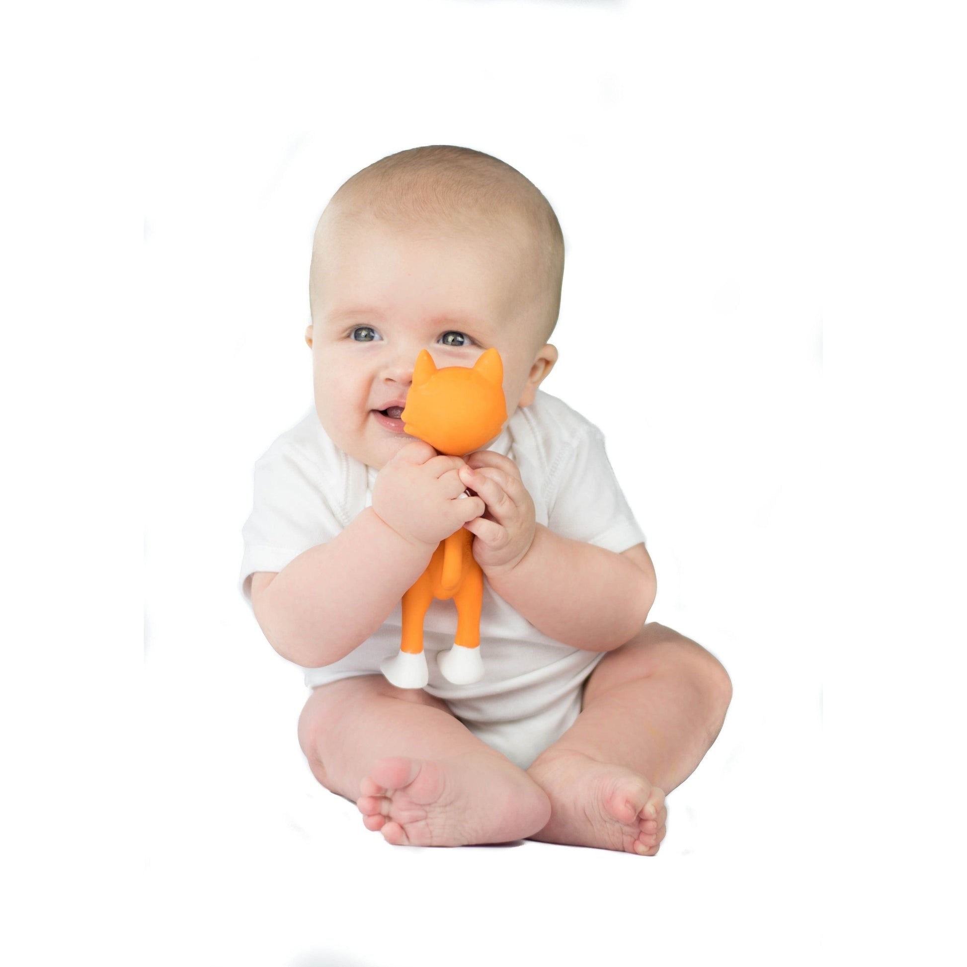 Ethan The Fox Teething Toy Ethan The Fox Teething Toy 