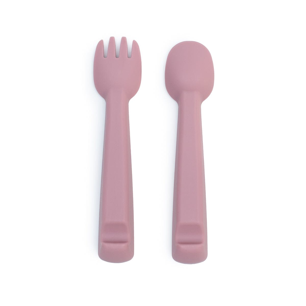 We Might Be Tiny Silicone Feedie Fork & Spoon Set We Might Be Tiny Silicone Feedie Fork & Spoon Set 