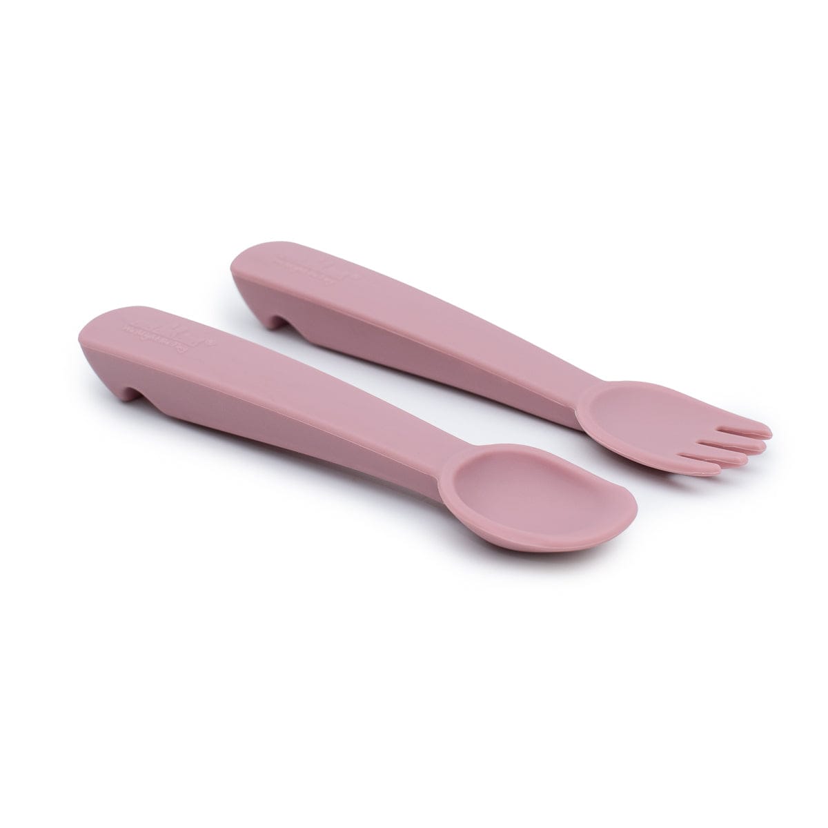 We Might Be Tiny Silicone Feedie Fork & Spoon Set We Might Be Tiny Silicone Feedie Fork & Spoon Set 
