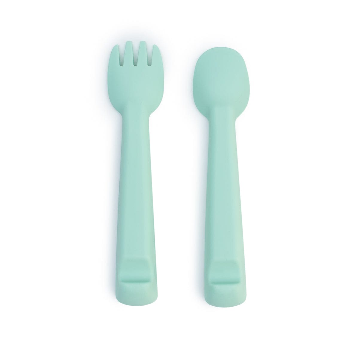 We Might Be Tiny Silicone Feedie Fork & Spoon Set We Might Be Tiny Silicone Feedie Fork & Spoon Set 