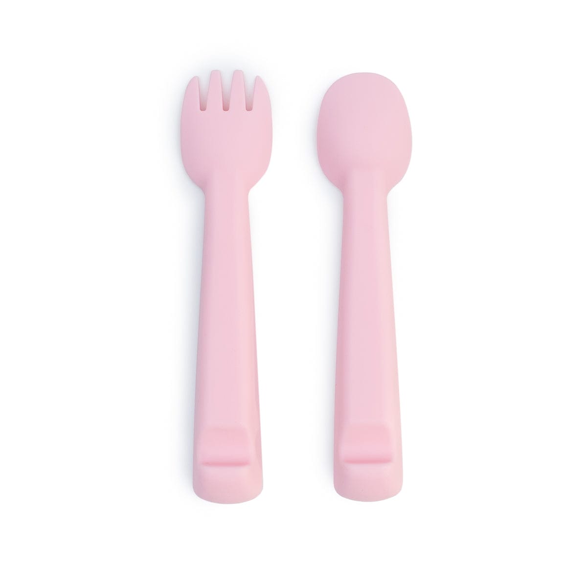 We Might Be Tiny Silicone Feedie Fork & Spoon Set We Might Be Tiny Silicone Feedie Fork & Spoon Set 