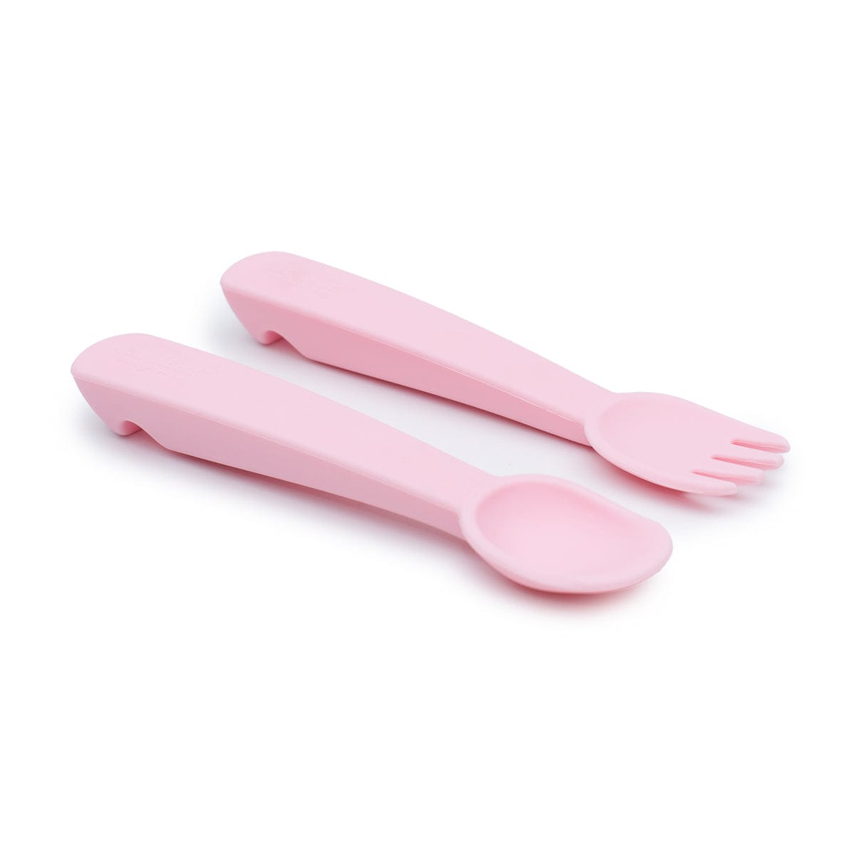 We Might Be Tiny Silicone Feedie Fork & Spoon Set We Might Be Tiny Silicone Feedie Fork & Spoon Set 