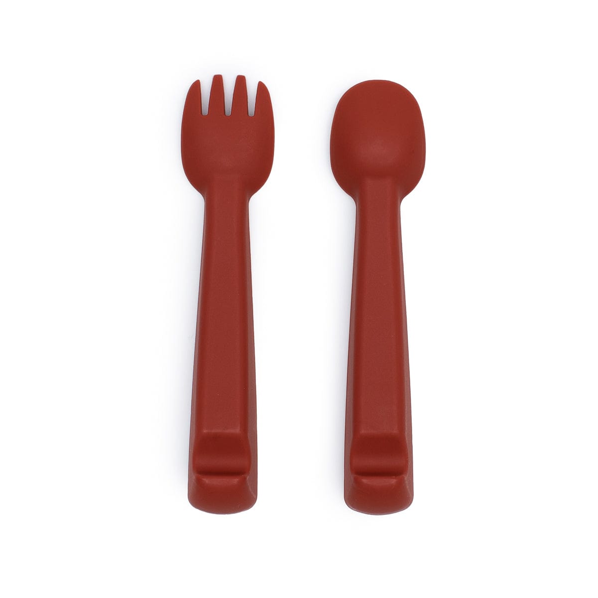 We Might Be Tiny Silicone Feedie Fork & Spoon Set We Might Be Tiny Silicone Feedie Fork & Spoon Set 