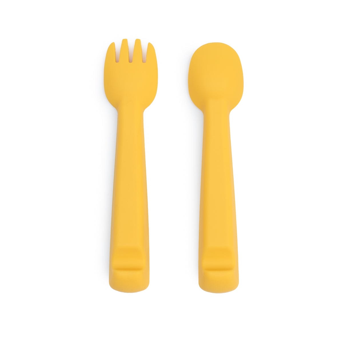 We Might Be Tiny Silicone Feedie Fork & Spoon Set We Might Be Tiny Silicone Feedie Fork & Spoon Set 