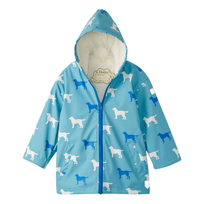 Hatley Friendly Labs Sherpa Lined Colour Changing Splash Jacket Hatley Friendly Labs Sherpa Lined Colour Changing Splash Jacket 