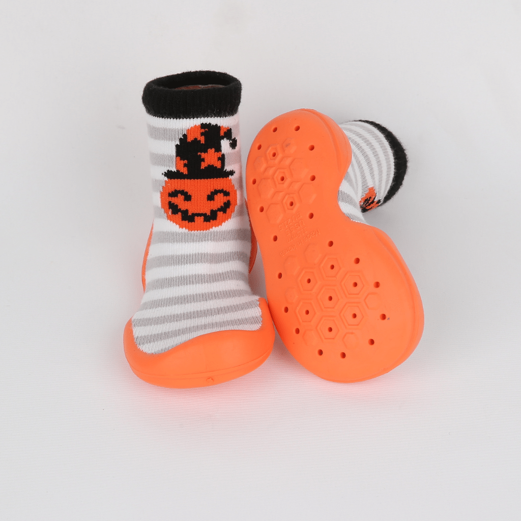 Ggomoosin Pumpkin Rubber Sock Shoes Ggomoosin Pumpkin Rubber Sock Shoes 