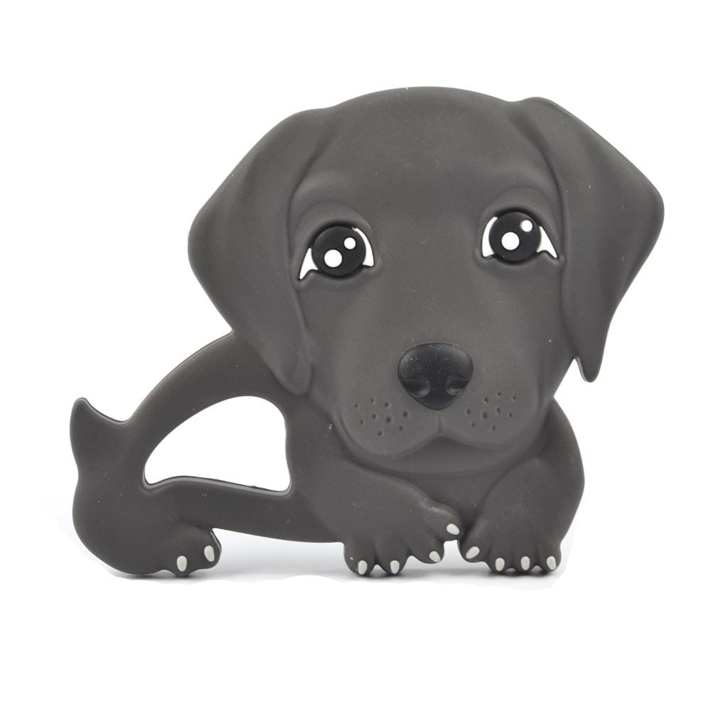 Glitter & Spice Wiener Dog Silicone Teether with Pacifier Clip Glitter & Spice Wiener Dog Silicone Teether with Pacifier Clip 