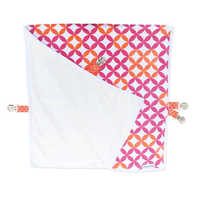 Bazzle Baby GoBlanket Travel Blanket with Clips Pink BAZZ-TB-PK