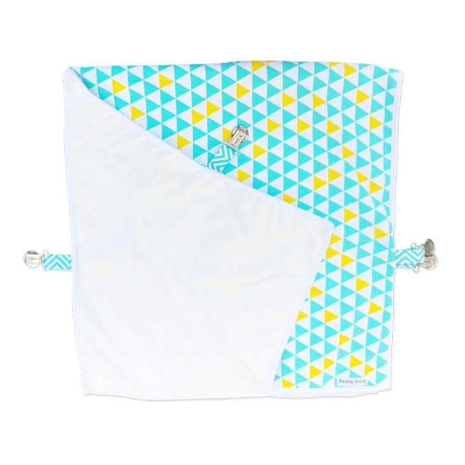 Bazzle Baby GoBlanket Travel Blanket with Clips Teal BAZZ-TB-TEA
