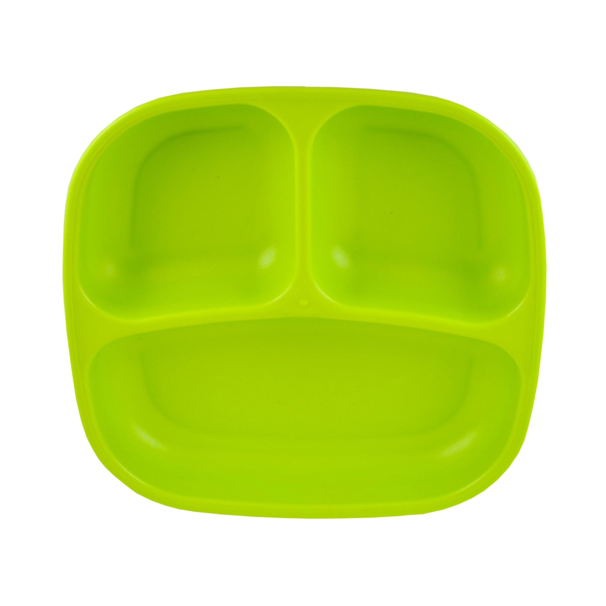 Re-Play Divided Plate Green RP-SP-PlateDiv-Green