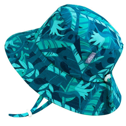 Jan & Jul Kids Gro-With-Me® Cotton Bucket UPF 50+ Sun Hats Cool Tropical / XL (5-12Y) HCB0-CTR-XL