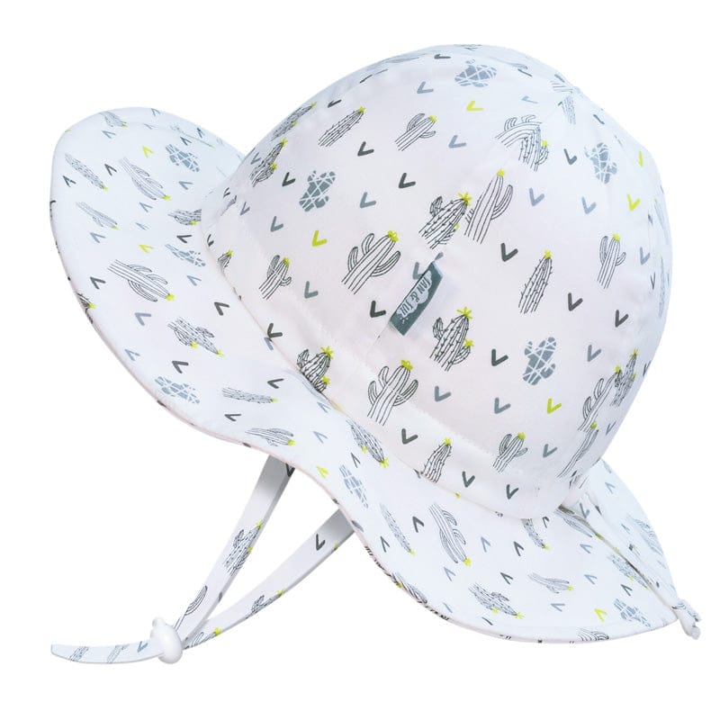 Jan & Jul Kids Gro-With-Me® Cotton Floppy UPF 50+ Sun Hats Cactus / XL (5-12Y) HCF0-CAC-XL