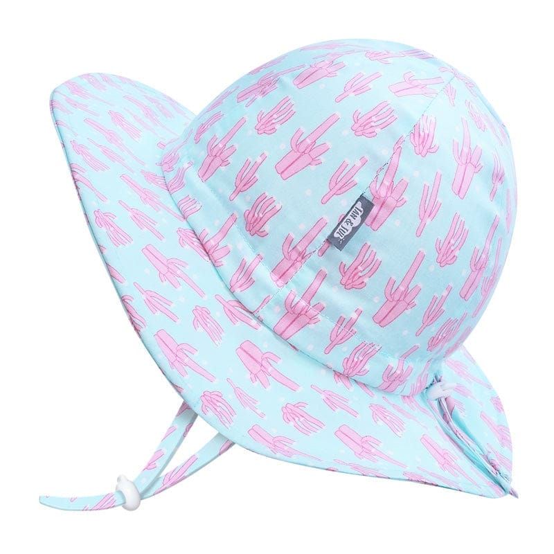 Jan & Jul Kids Gro-With-Me® Cotton Floppy UPF 50+ Sun Hats Coral / XL (5-12Y) HCF0-COR-XL