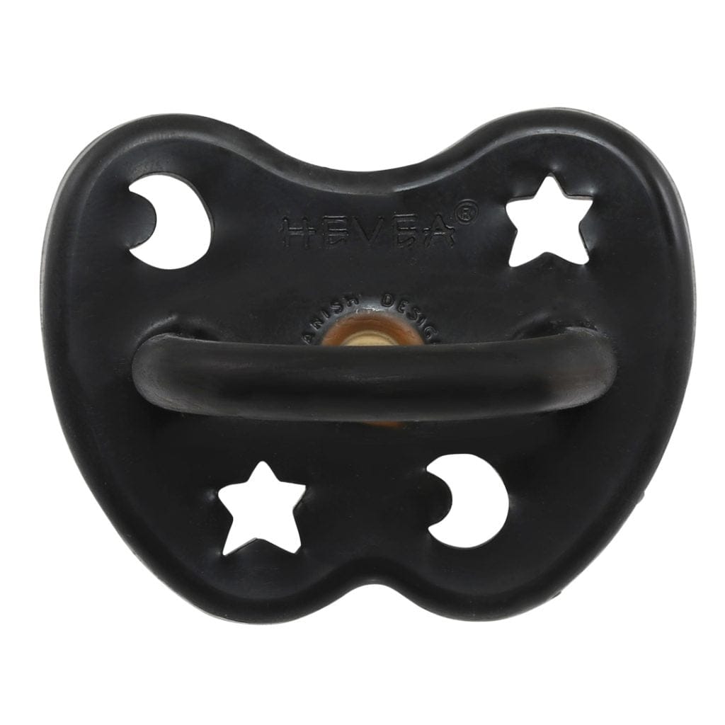 Hevea Pacifier - Outer Space Black Hevea Pacifier - Outer Space Black 