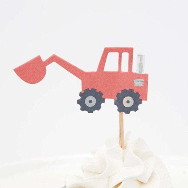 Meri Meri Construction Cupcake Kit (set of 24 toppers) Meri Meri Construction Cupcake Kit (set of 24 toppers) 