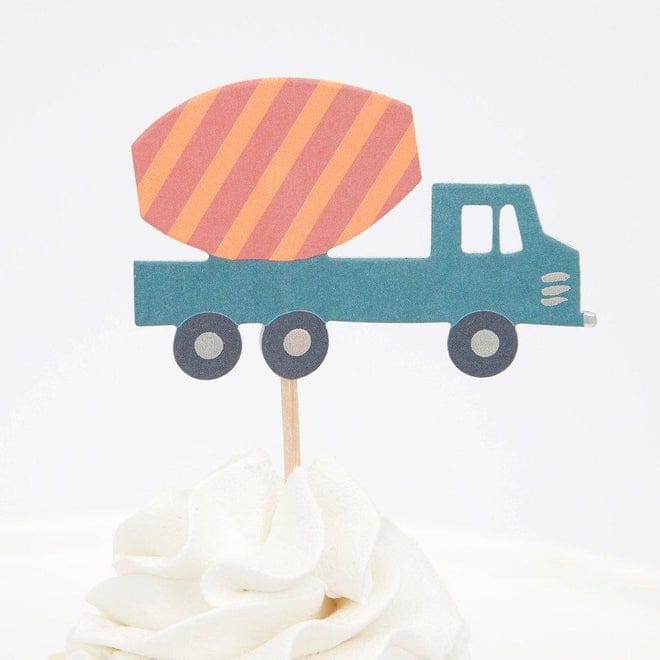 Meri Meri Construction Cupcake Kit (set of 24 toppers) Meri Meri Construction Cupcake Kit (set of 24 toppers) 
