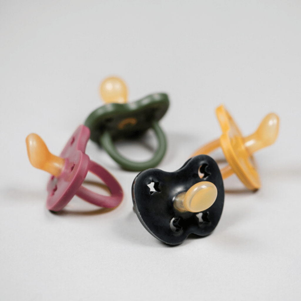 Hevea Pacifier - Outer Space Black Hevea Pacifier - Outer Space Black 