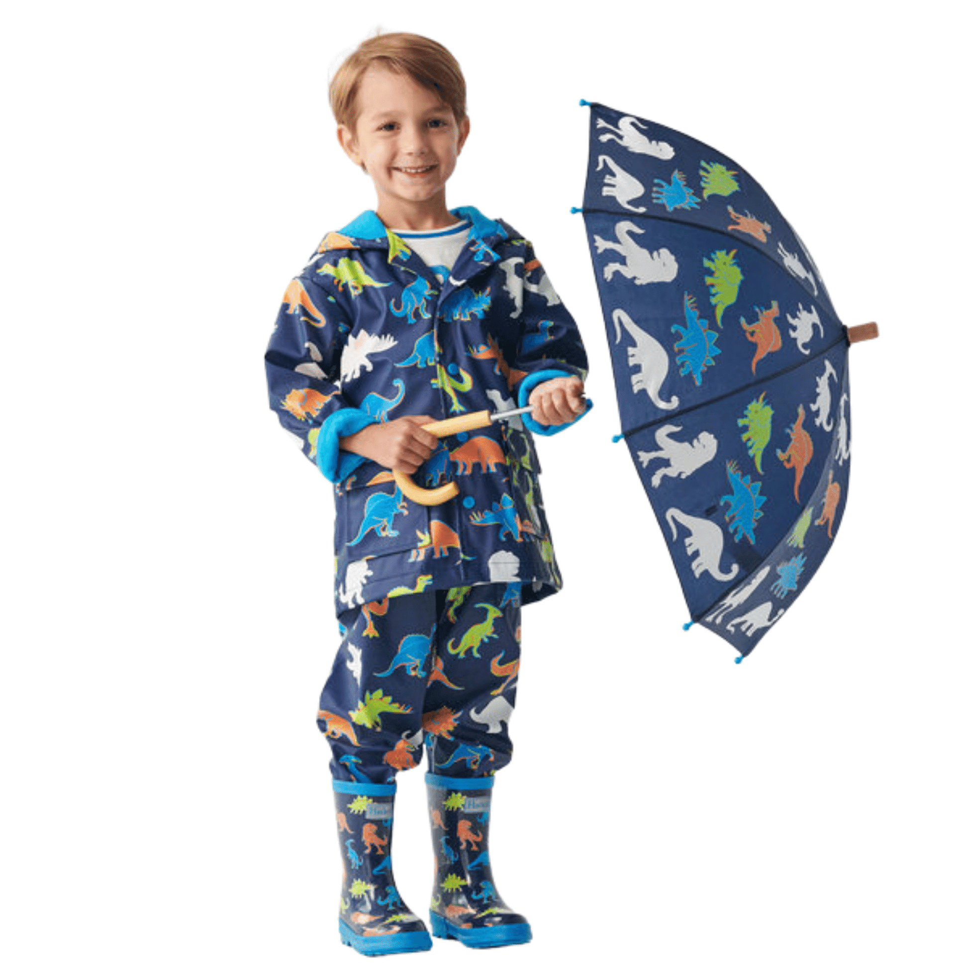 Hatley Linework Dinos Colour Changing Raincoat Hatley Linework Dinos Colour Changing Raincoat 