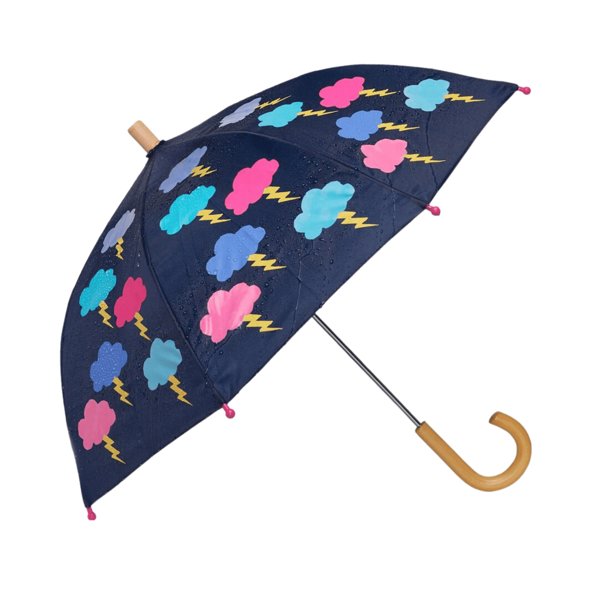 Hatley Lightning Clouds Colour Changing Umbrella Hatley Lightning Clouds Colour Changing Umbrella 
