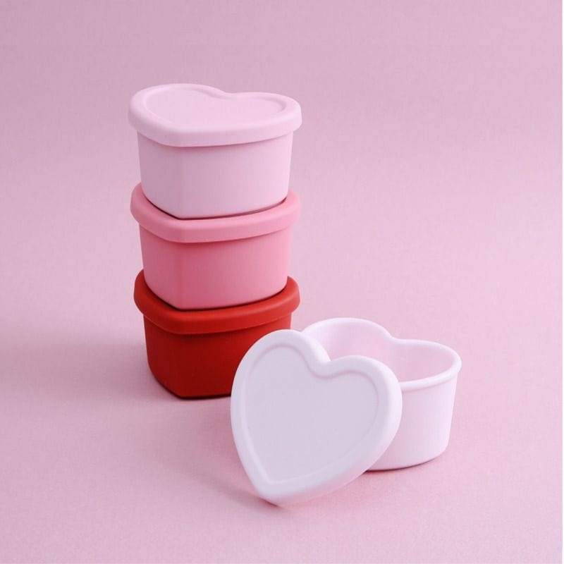 Loveat Heart Silicone Container 250ml Loveat Heart Silicone Container 250ml 