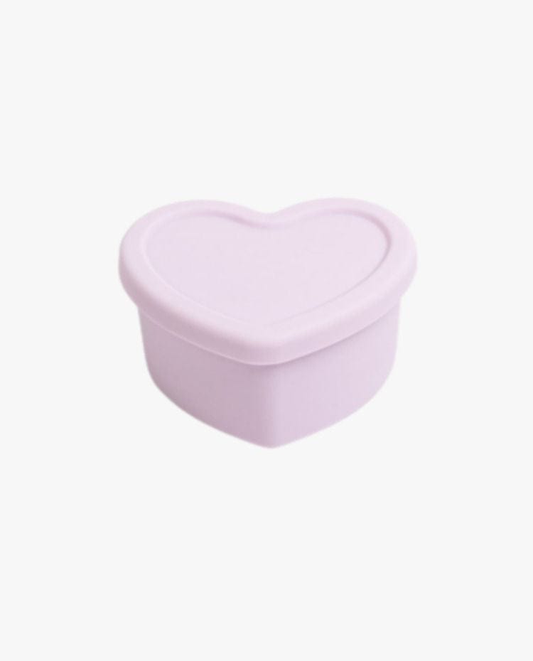 Loveat Heart Silicone Container 250ml Lilac 