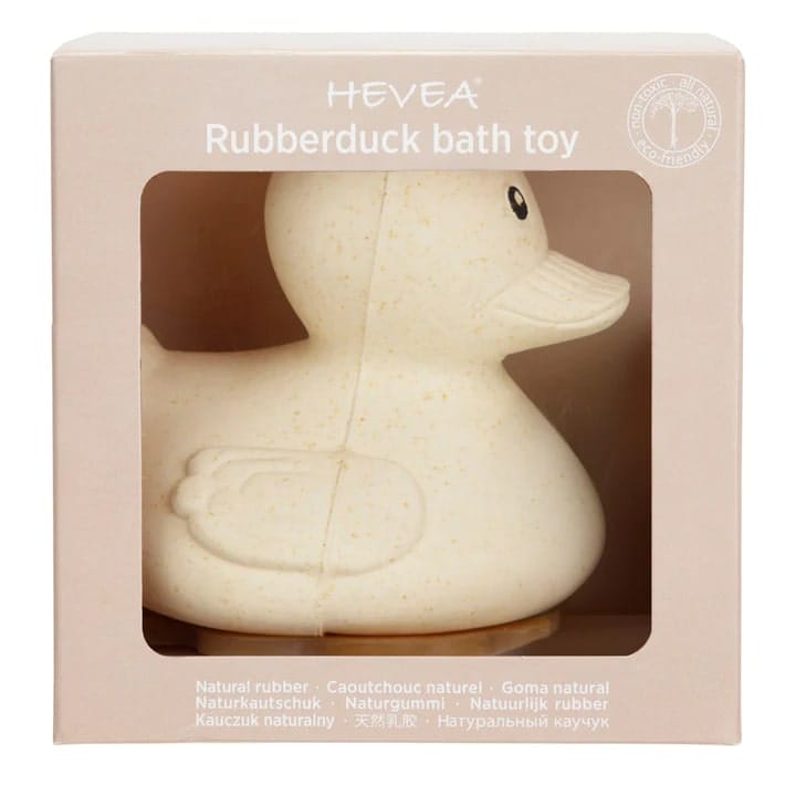 Hevea Squeeze'n'splash Rubber Duck Bath Toy Hevea Squeeze'n'splash Rubber Duck Bath Toy 