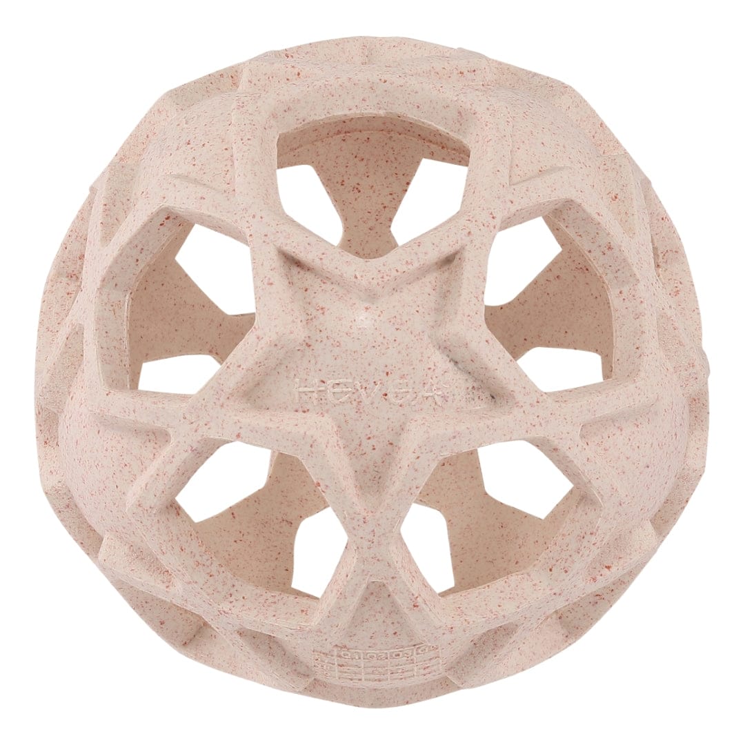 Hevea Star Ball Upcycled – Tactile Toy Peach HE-TOY-Star-Ball-Peach