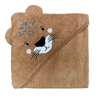 Mister Fly Baby Hooded Cotton Towel Cheetah MFLY513