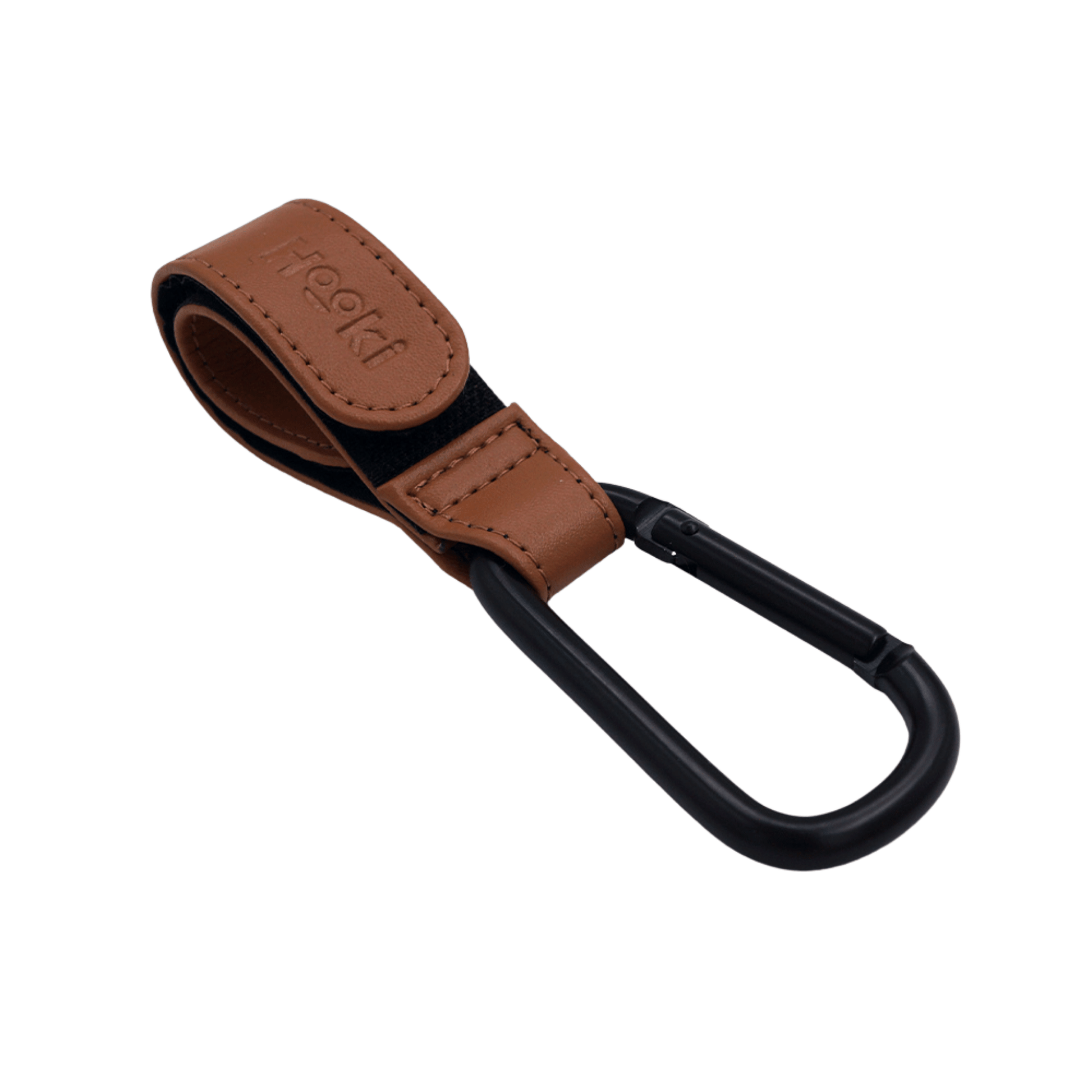 Hooki Duo Pram Clip Hook, Set of 2 Tan HOOKI-6