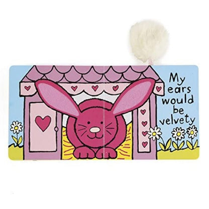 Jellycat If I Were A Rabbit Board Book - Pink Jellycat If I Were A Rabbit Board Book - Pink 