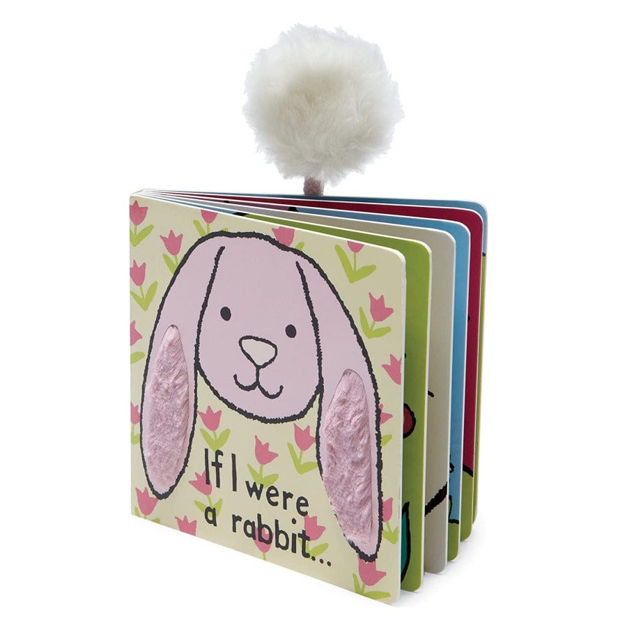Jellycat If I Were A Rabbit Board Book - Pink Jellycat If I Were A Rabbit Board Book - Pink 