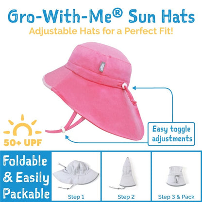 Jan & Jul Kids Gro-With-Me® Aqua-Dry Adventure UPF 50+ Sun Hats Jan & Jul Kids Gro-With-Me® Aqua-Dry Adventure UPF 50+ Sun Hats 