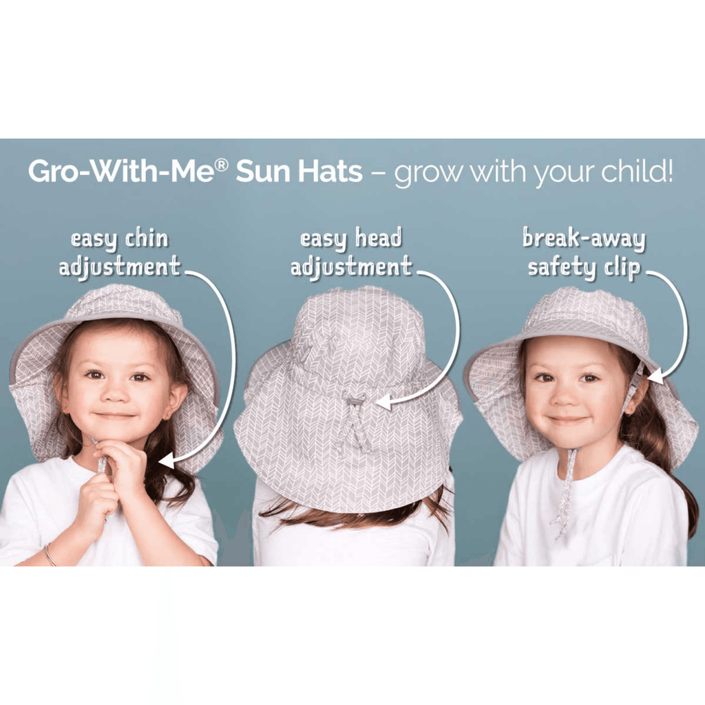 Jan & Jul Kids Gro-With-Me® Cotton Floppy UPF 50+ Sun Hats Jan & Jul Kids Gro-With-Me® Cotton Floppy UPF 50+ Sun Hats 