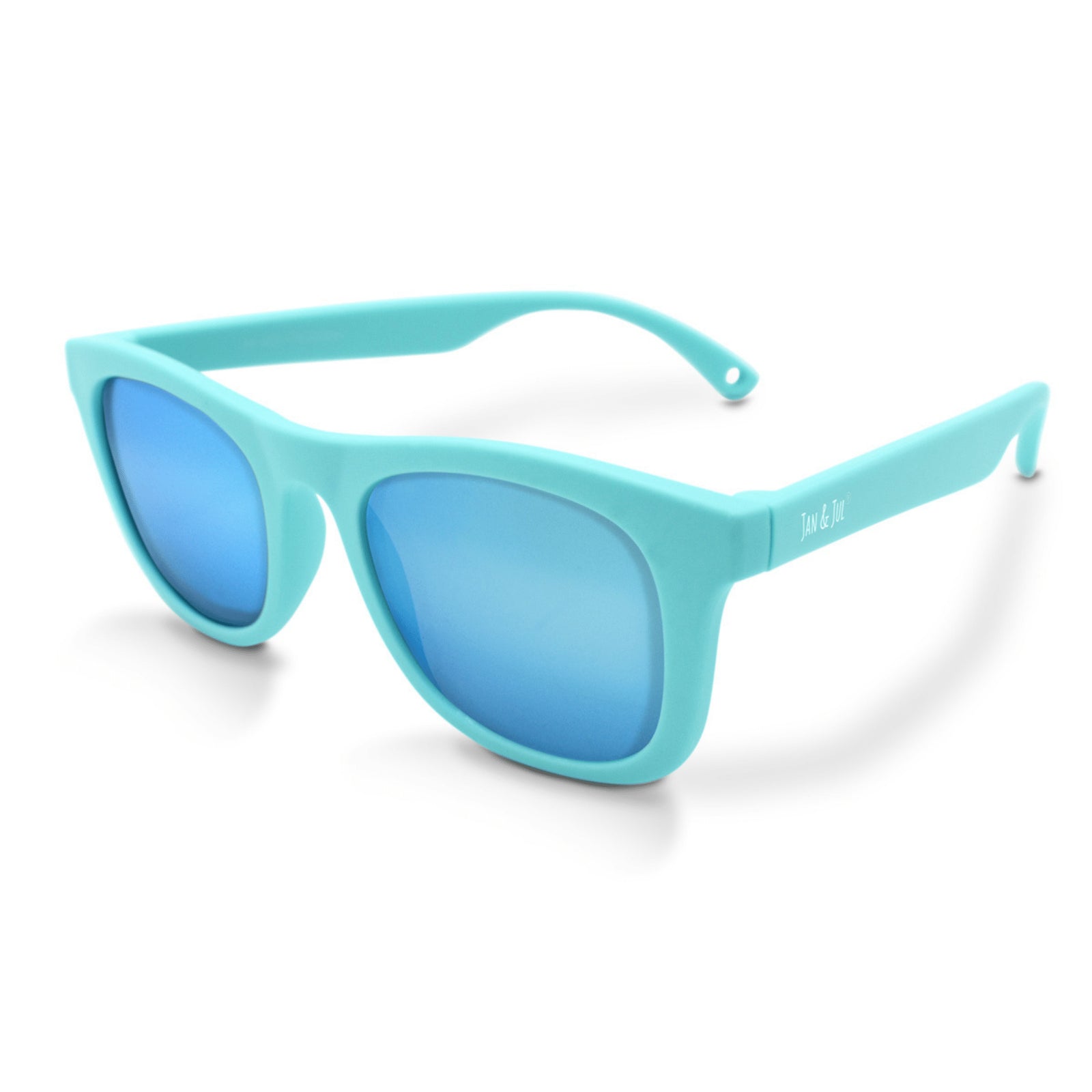 Jan & Jul Kids Polarised Unbreakable Mirrored Aurora Urban Xplorer Sunglasses Minty Green / M (2Y-6Y) JJ-GUA-MGR-M