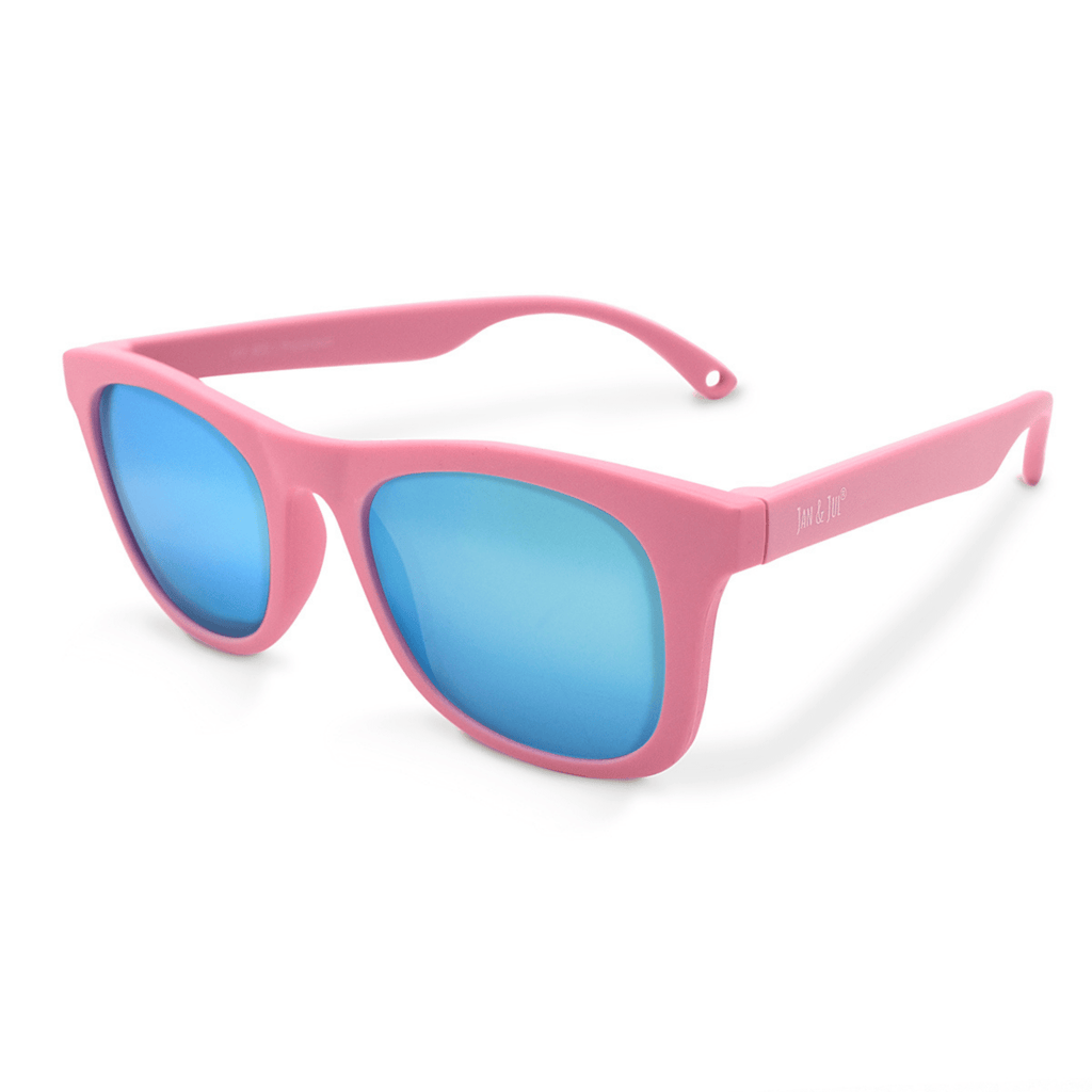 Jan & Jul Kids Polarised Unbreakable Mirrored Aurora Urban Xplorer Sunglasses Peachy Pink / M (2Y-6Y) JJ-GUA-PPK-M