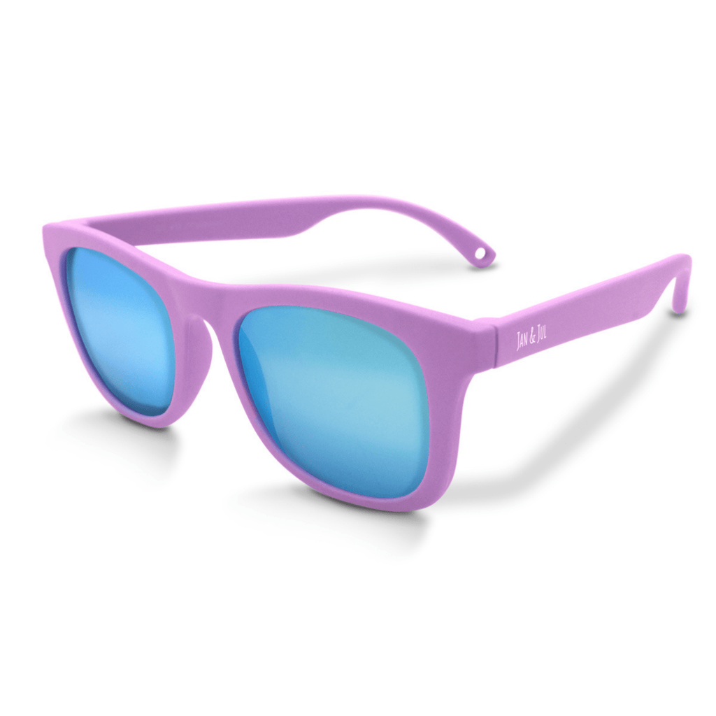 Jan & Jul Kids Polarised Unbreakable Mirrored Aurora Urban Xplorer Sunglasses Purple Popsicle / M (2Y-6Y) JJ-GUA-PPO-M