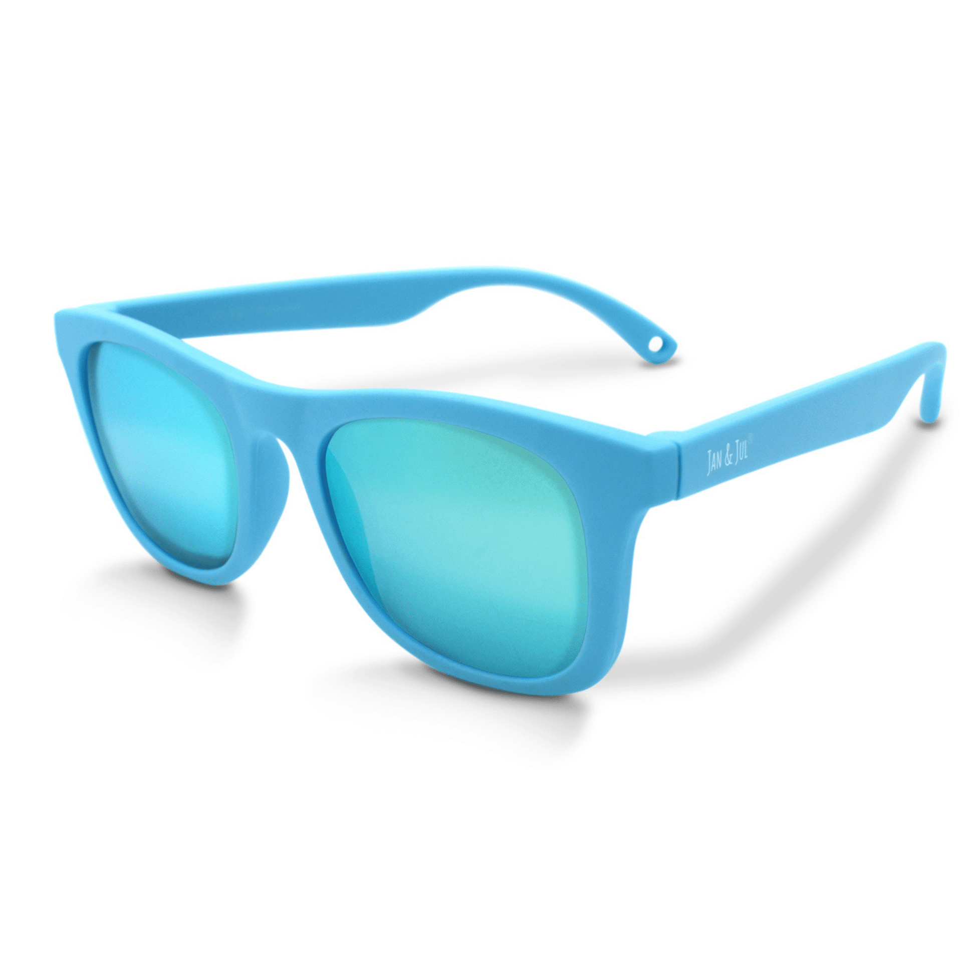 Jan & Jul Kids Polarised Unbreakable Mirrored Aurora Urban Xplorer Sunglasses Sky Blue / M (2Y-6Y) JJ-GUA-SBL-M