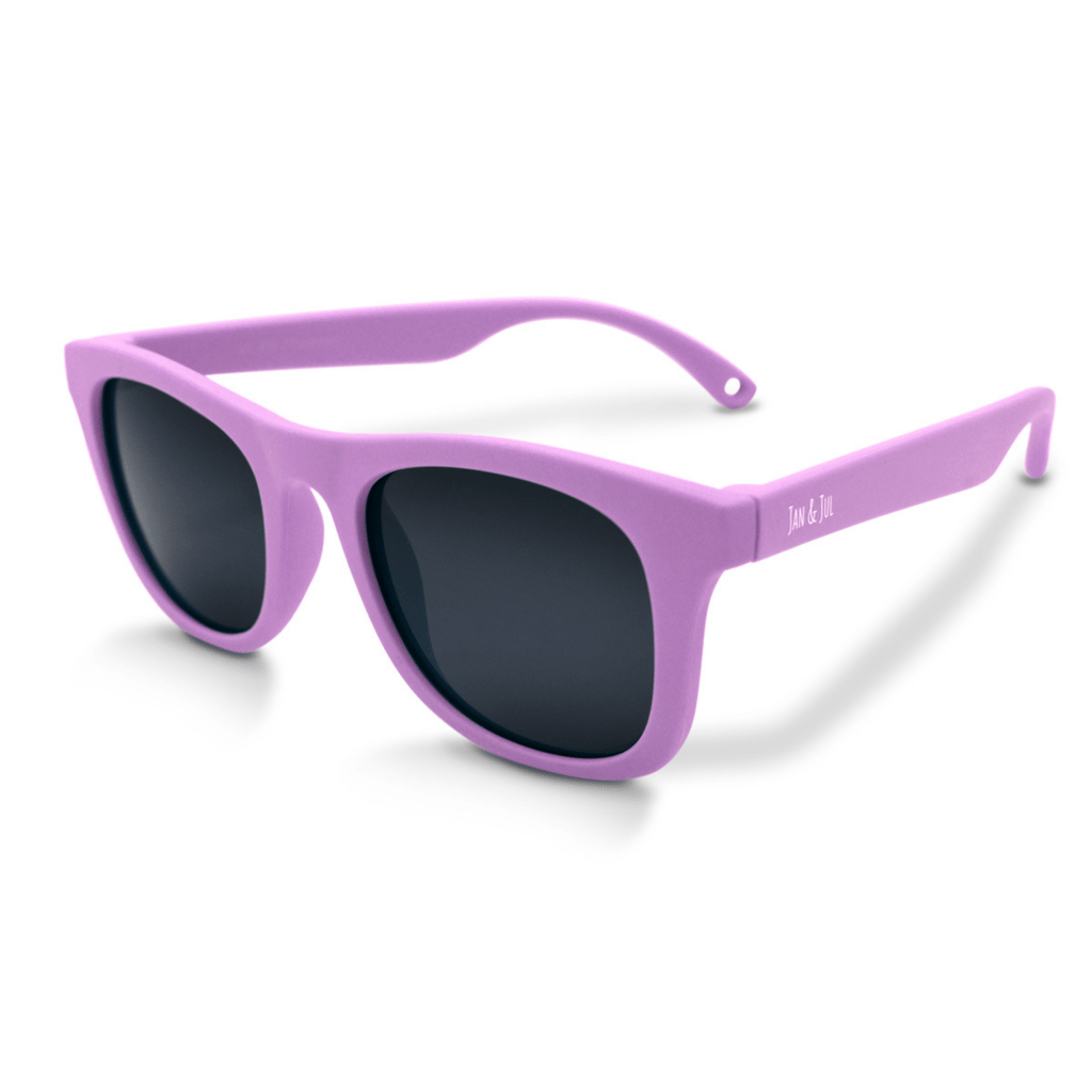 Jan & Jul Kids Polarised Unbreakable Classic Urban Xplorer Sunglasses Purple / M (2Y-6Y) GUX-PPO-M