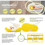 Komuello Little Desert Baby Rubber Sole Sock Shoes Komuello Little Desert Baby Rubber Sole Sock Shoes 