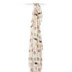 Lulujo Muslin Bamboo Swaddling Blanket Lulujo Muslin Bamboo Swaddling Blanket 