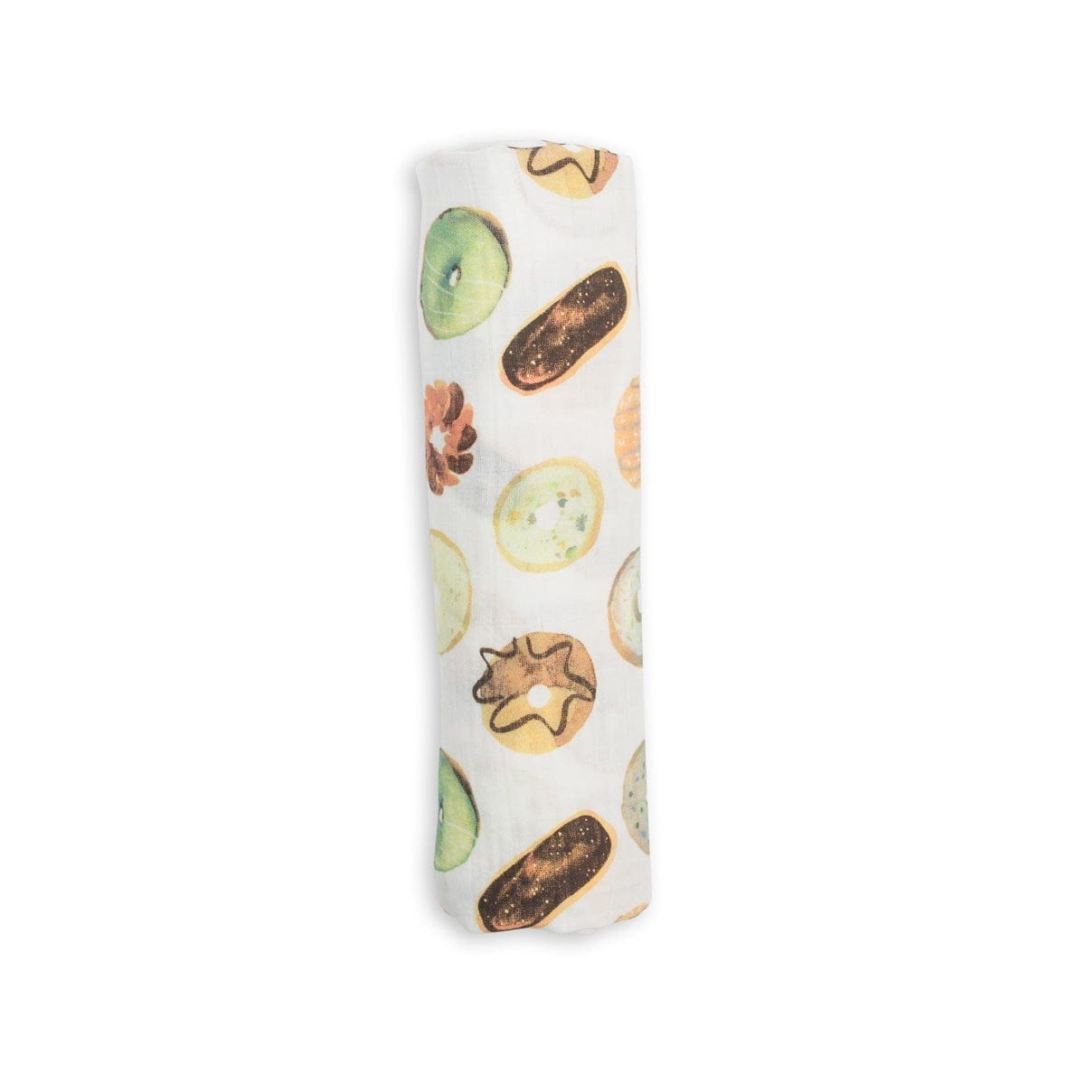 Lulujo Muslin Bamboo Swaddling Blanket Donuts LJ152